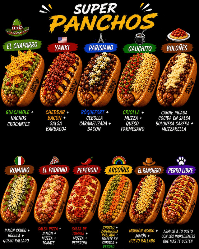 Super Panchos — Perro Negro Panchos